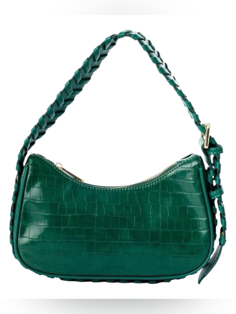 Jules Kae Mini Shoulder Bag in Emerald Green